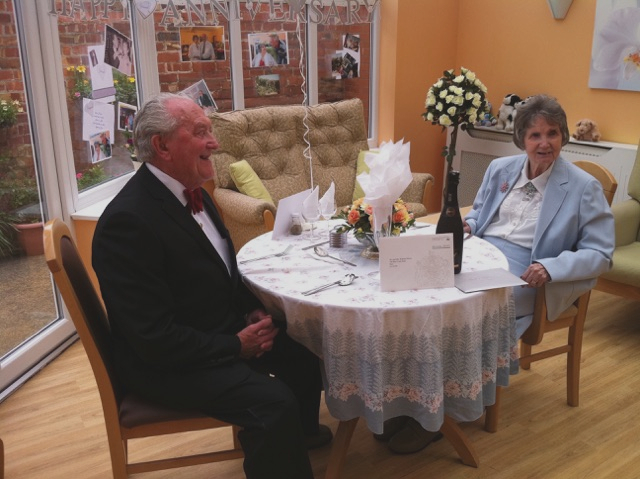 Relaxing in the lounge